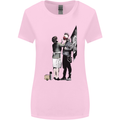 Anarchy Banksy Punk Mum Womens Wider Cut T-Shirt Light Pink