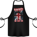 Anarchy in the UK Punk Music Rock Cotton Apron 100% Organic Black