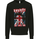 Anarchy in the UK Punk Music Rock Mens Sweatshirt Jumper Black
