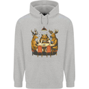 Animals Funny Wildlife Poker Game Cards Childrens Kids Hoodie Sports Grey