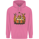 Animals Funny Wildlife Poker Game Cards Mens 80% Cotton Hoodie Azelea