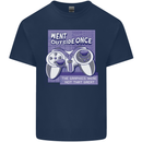 Antisocial Gamer Gaming Funny Graphics Kids T-Shirt Childrens Navy Blue