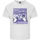 Antisocial Gamer Gaming Funny Graphics Kids T-Shirt Childrens White