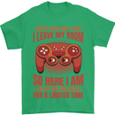 Antisocial Gamer Gaming Leave My Room Mens T-Shirt 100% Cotton Irish Green