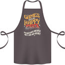 Antisocial Gamer Video Gaming Joypad Cotton Apron 100% Organic Dark Grey