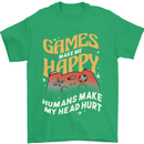 Antisocial Gamer Video Gaming Joypad Mens T-Shirt 100% Cotton Irish Green