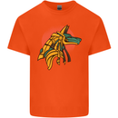 Anubis Ancient Egypt Egyption God Mythology Kids T-Shirt Childrens Orange