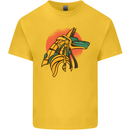 Anubis Ancient Egypt Egyption God Mythology Kids T-Shirt Childrens Yellow