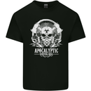 Apocalyptic Survival Skill Skull Gaming Kids T-Shirt Childrens Black