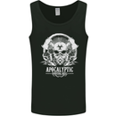 Apocalyptic Survival Skill Skull Gaming Mens Vest Tank Top Black