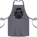 Apocalyptic Survival Skull Gamer Gaming Cotton Apron 100% Organic Steel