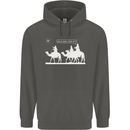 Are We Nearly there Yet? Funny Christmas Childrens Kids Hoodie Storm Grey