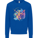 Artemis Greek Goddess of Wild Animals Mens Sweatshirt Jumper Royal Blue