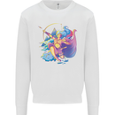 Artemis Greek Goddess of Wild Animals Mens Sweatshirt Jumper White