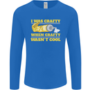 Arts and Crafts Funny Crafty Artist Art Mens Long Sleeve T-Shirt Royal Blue