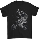 Astro Motocross Dirt Bike MotoX Mens T-Shirt Cotton Gildan Black