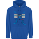 Astronaut Fancy Dress Costume Mens 80% Cotton Hoodie Royal Blue