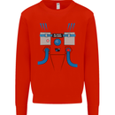Astronaut Fancy Dress Costume Mens Sweatshirt Jumper Bright Red