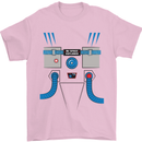Astronaut Fancy Dress Costume Mens T-Shirt Cotton Gildan Light Pink