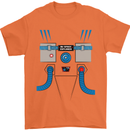 Astronaut Fancy Dress Costume Mens T-Shirt Cotton Gildan Orange