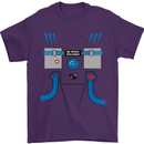Astronaut Fancy Dress Costume Mens T-Shirt Cotton Gildan Purple
