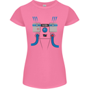 Astronaut Fancy Dress Costume Womens Petite Cut T-Shirt Azalea