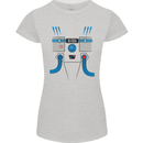 Astronaut Fancy Dress Costume Womens Petite Cut T-Shirt Sports Grey