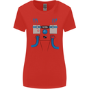 Astronaut Fancy Dress Costume Womens Wider Cut T-Shirt Red