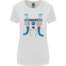 Astronaut Fancy Dress Costume Womens Wider Cut T-Shirt White