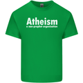 Atheism a Non Profit Organisation Atheist Mens Cotton T-Shirt Tee Top Irish Green