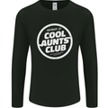 Auntie's Day Member of Cool Aunts Club Mens Long Sleeve T-Shirt Black