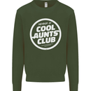 Auntie's Day Member of Cool Aunts Club Mens Sweatshirt Jumper Forest Green