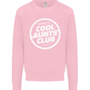 Auntie's Day Member of Cool Aunts Club Mens Sweatshirt Jumper Light Pink