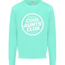 Auntie's Day Member of Cool Aunts Club Mens Sweatshirt Jumper Peppermint