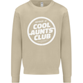 Auntie's Day Member of Cool Aunts Club Mens Sweatshirt Jumper Sand