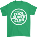Auntie's Day Member of Cool Aunts Club Mens T-Shirt Cotton Gildan Irish Green