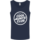 Auntie's Day Member of Cool Aunts Club Mens Vest Tank Top Navy Blue