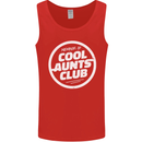 Auntie's Day Member of Cool Aunts Club Mens Vest Tank Top Red