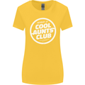 Auntie's Day Member of Cool Aunts Club Womens Wider Cut T-Shirt Yellow