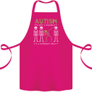 Autism A Different Ability Autistic ASD Cotton Apron 100% Organic Pink