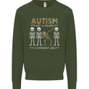Autism A Different Ability Autistic ASD Kids Sweatshirt Jumper Forest Green