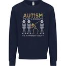 Autism A Different Ability Autistic ASD Kids Sweatshirt Jumper Navy Blue