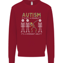 Autism A Different Ability Autistic ASD Kids Sweatshirt Jumper Red