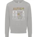 Autism A Different Ability Autistic ASD Kids Sweatshirt Jumper Sports Grey