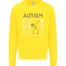Autism A Different Ability Autistic ASD Kids Sweatshirt Jumper Yellow