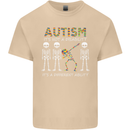 Autism A Different Ability Autistic ASD Mens Cotton T-Shirt Tee Top Sand