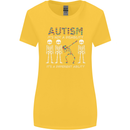 Autism A Different Ability Autistic ASD Womens Wider Cut T-Shirt Yellow