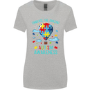 Autism Awareness Embrace Amazing Autistic Womens Wider Cut T-Shirt Sports Grey
