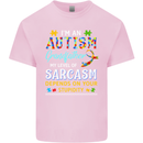 Autism Grandfathers Day Autistic ASD Mens Cotton T-Shirt Tee Top Light Pink