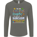 Autism Grandfathers Day Autistic ASD Mens Long Sleeve T-Shirt Charcoal